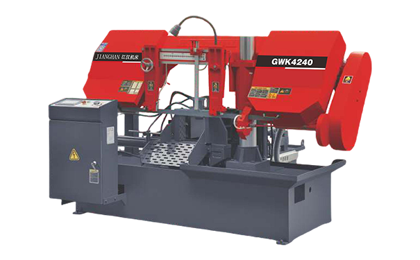 卢市镇GWK4240数控双柱卧式带锯床