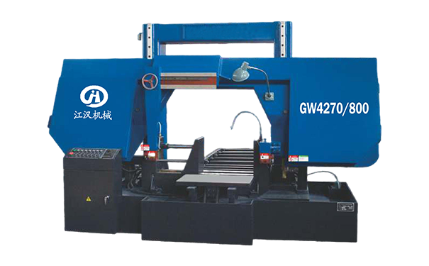 卢市镇GW4270/800双柱龙门卧式带锯床